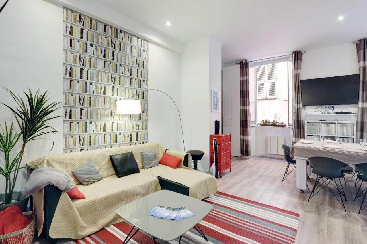 Apartament Centrale 2 - F4 Spacieux Et Confortable Au Centre Du Vieux-Nicea Zewnętrze zdjęcie